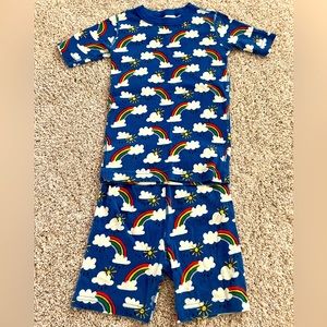 Hanna Andersson rainbow pajamas size 140 (10)